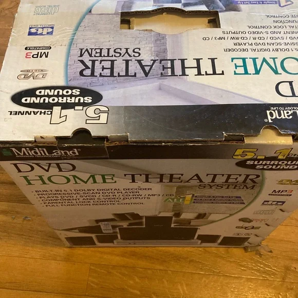 DVD Home Theater System 5-1 Channel Surround Sound NEW!!! - Picture 3 of 4